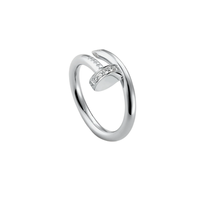 NAIL DELUXE RING | SILBER