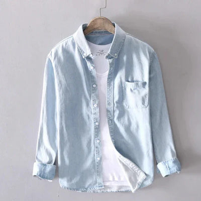 HERREN „RANCHER“ PREMIUM DENIM BUTTON UP