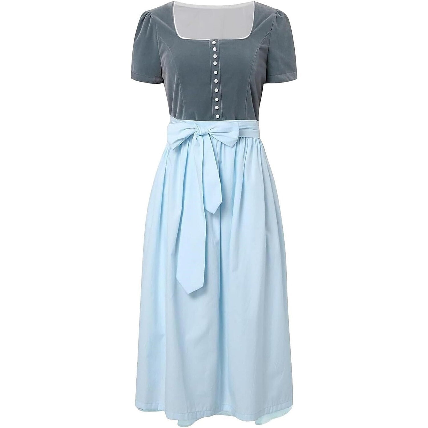 Oktoberfest Classic Dirndl Dress with Apron