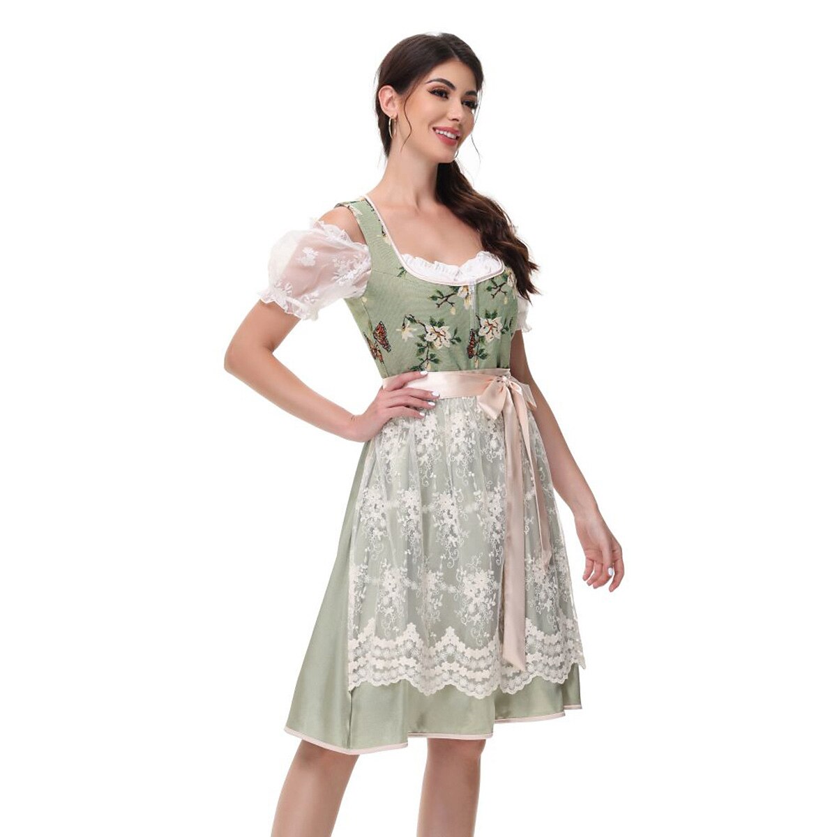 Oktoberfest German Dirndl Traditional Style Dress