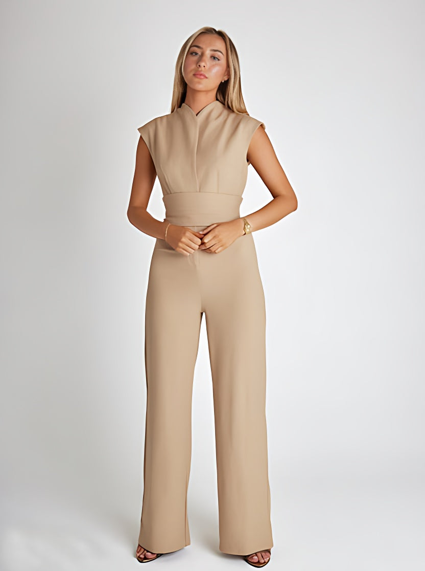 Cavene | Eleganter Jumpsuit mit weitem Bein