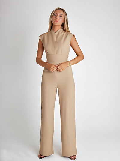 Cavene | Eleganter Jumpsuit mit weitem Bein