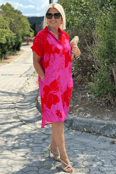 Marlene – Sommerkleid mit Blütenprint