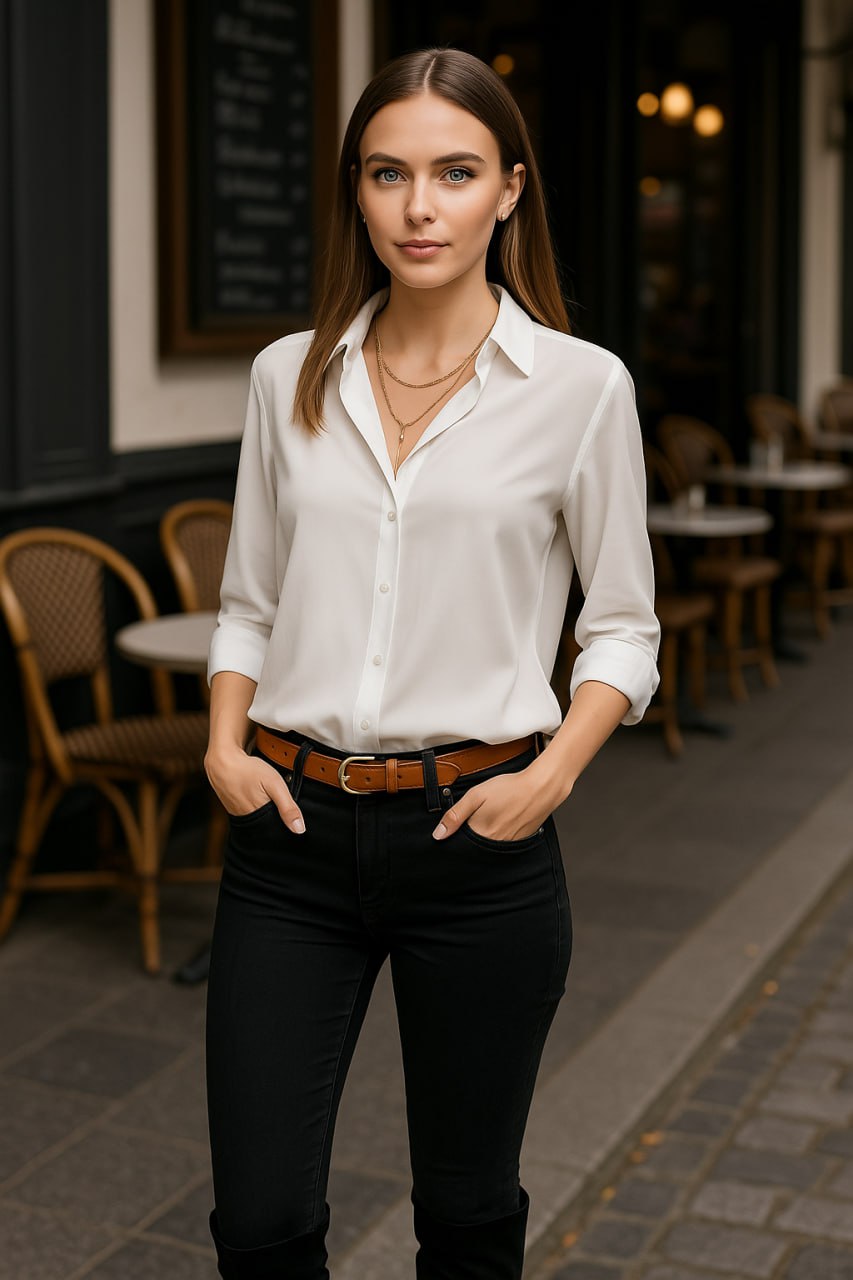 MONA – Luftiger chiffon-style mit business-flair