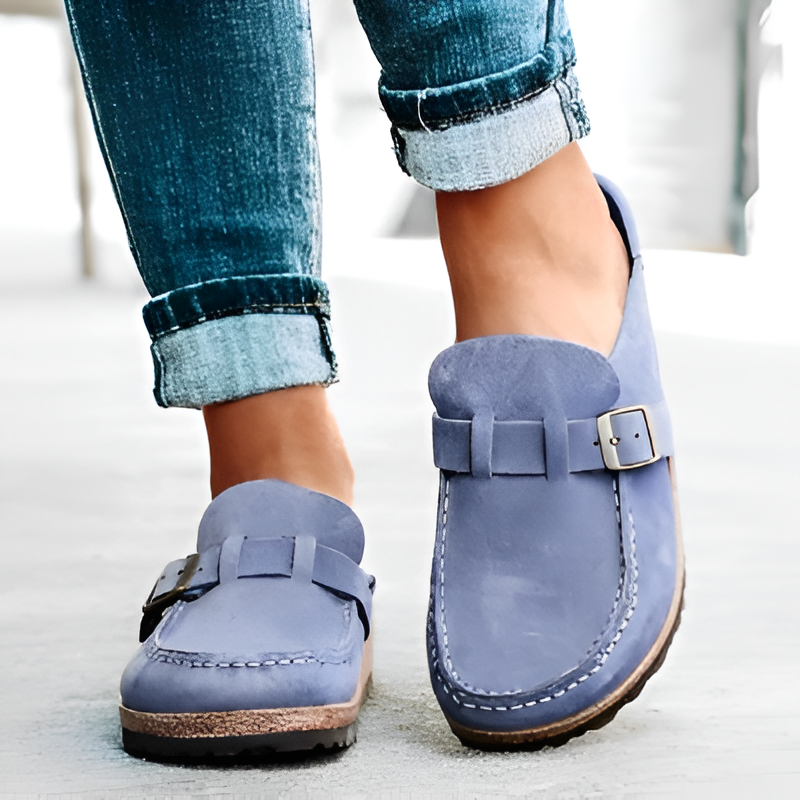 Heidi-Mode | Retro Flach Orthopädische Loafers