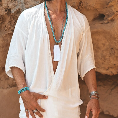 Classic Medieval Cotton Shirt