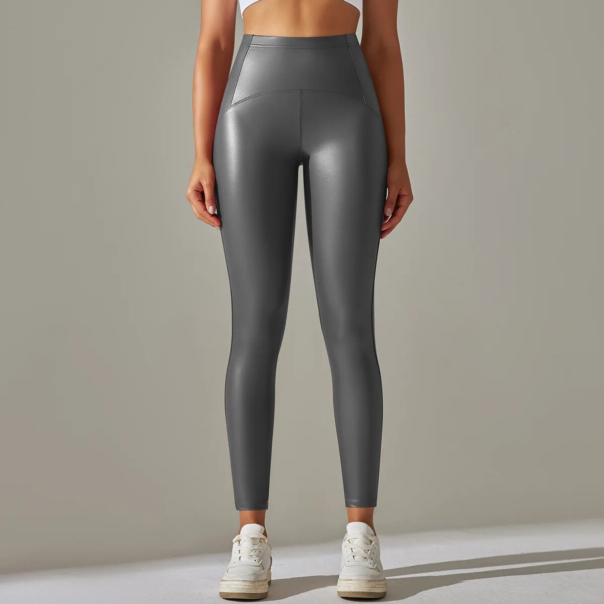 LederLuxus | Hochtaillierte Damen-Leggings für Stil und Komfort