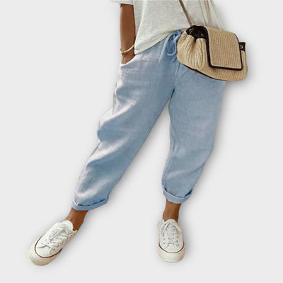 Chloe Chic | Stilvolle Leinenhose für ultimativen Komfort