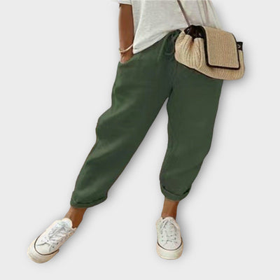 Chloe Chic | Stilvolle Leinenhose für ultimativen Komfort