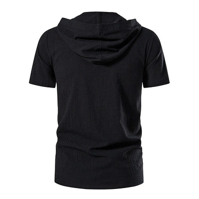 Pirate Style Short Sleeve Hooded Shirts