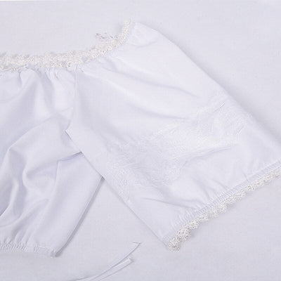 Oktoberfest Pink Floral Dirndl Dress with Apron and Blouse