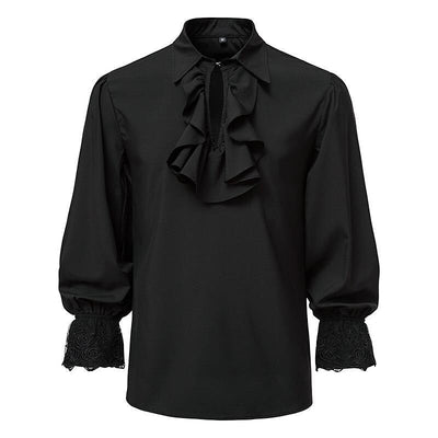 Retro Prince Gentleman Style Shirt for Cosplay Ritter Look