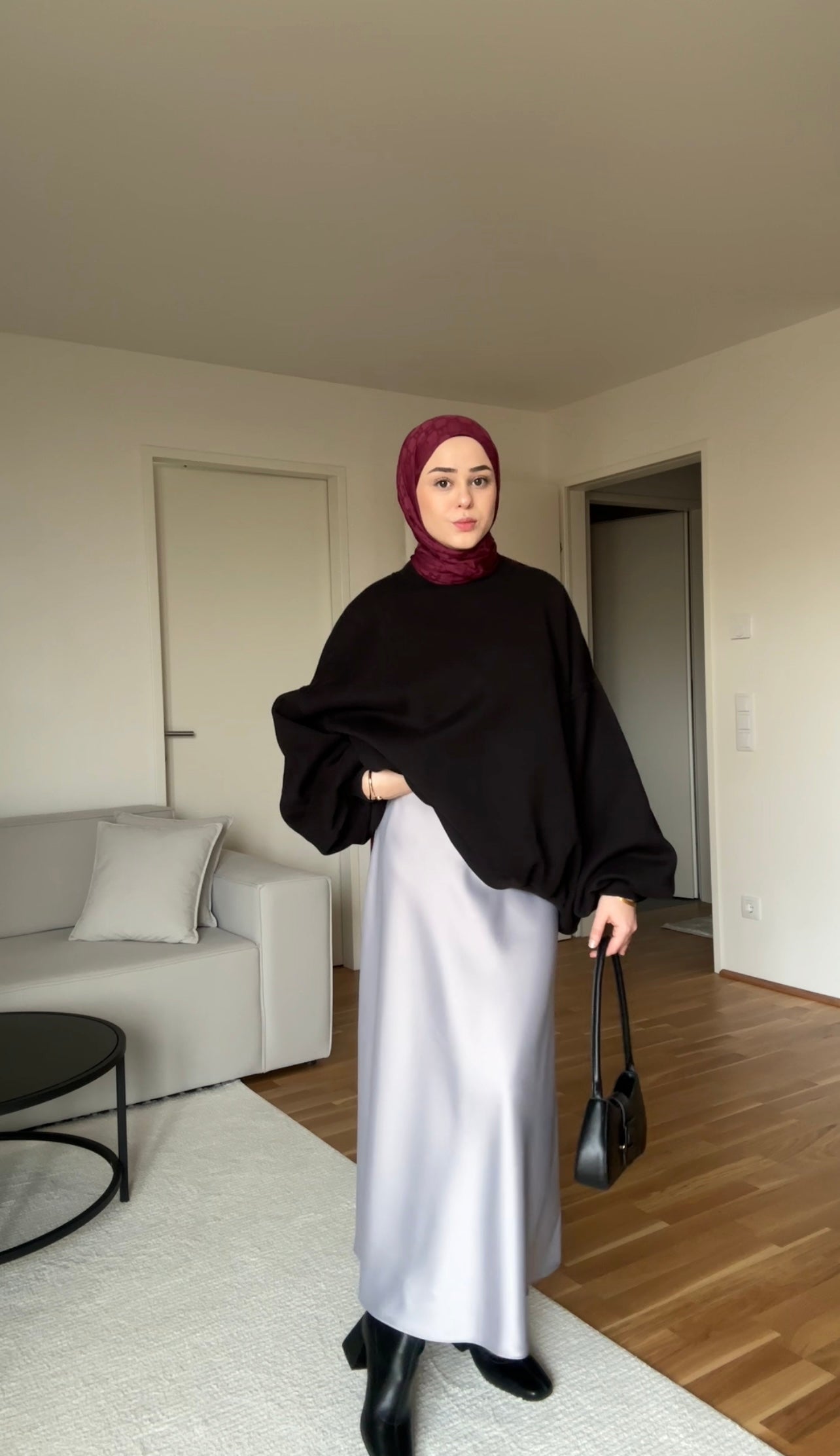 Hanami | Rock aus Satin