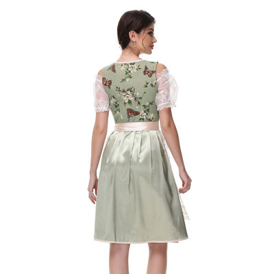 Oktoberfest German Dirndl Traditional Style Dress