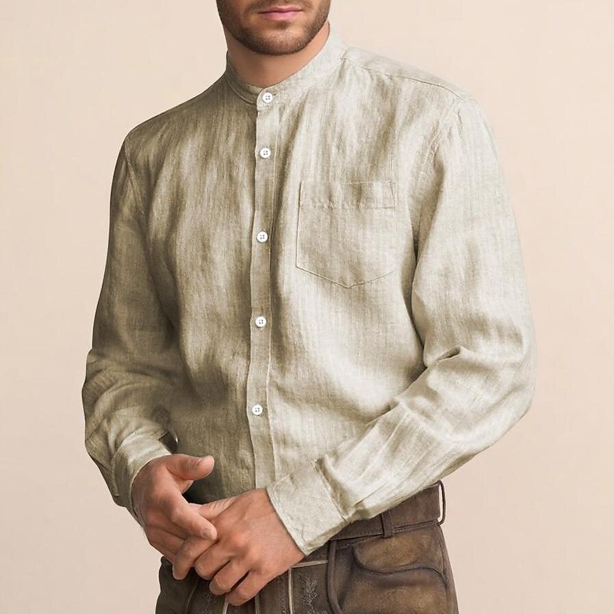 Men's Oktoberfest Solid Color Shirt