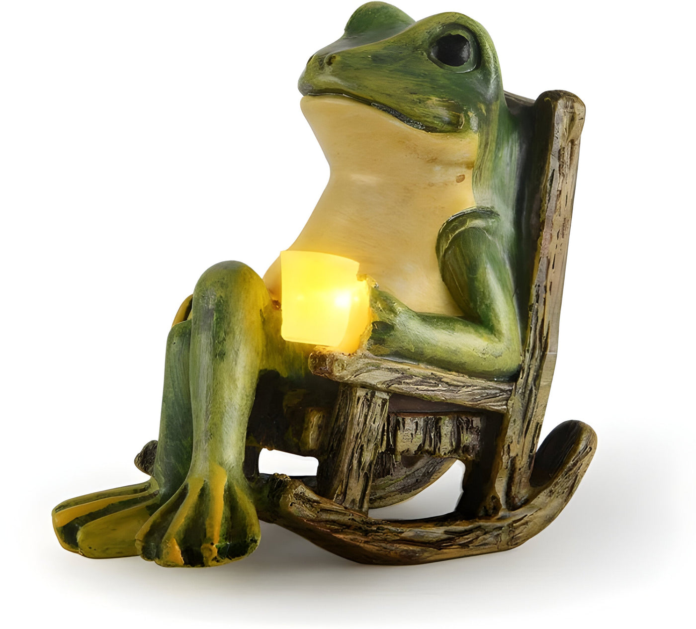 PondGuard Light - Solar Garten Frosch Statue Leuchte