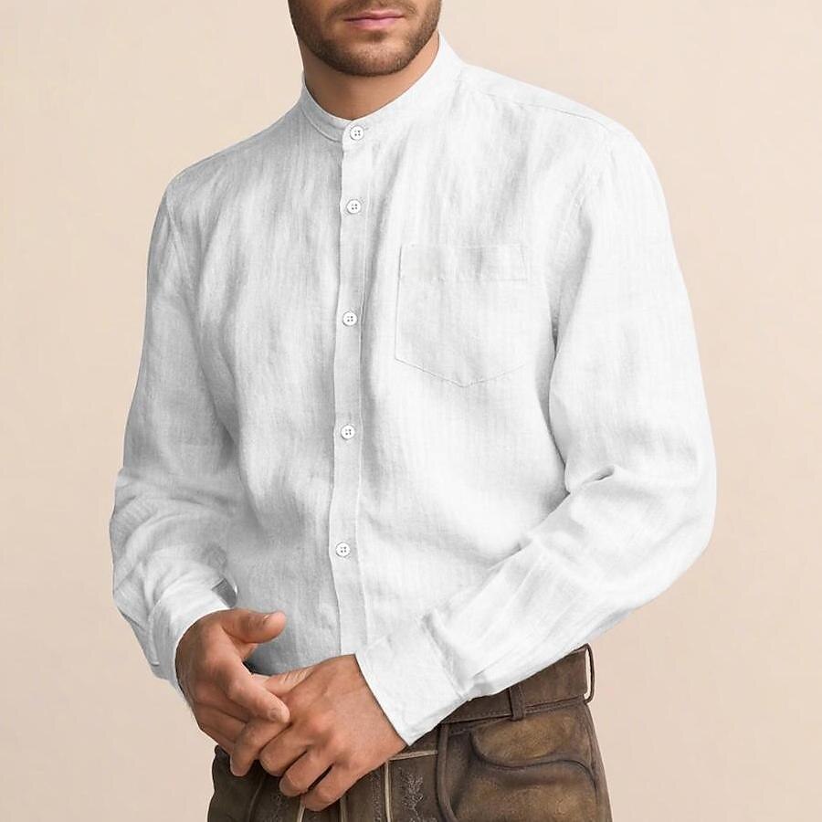 Men's Oktoberfest Solid Color Shirt