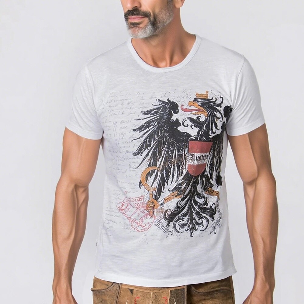 Oktoberfest Austrian Eagle Crest T-shirt