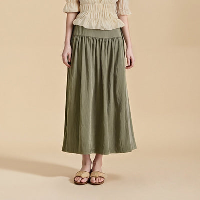 Renaissance Style High Waist Maxi Skirt