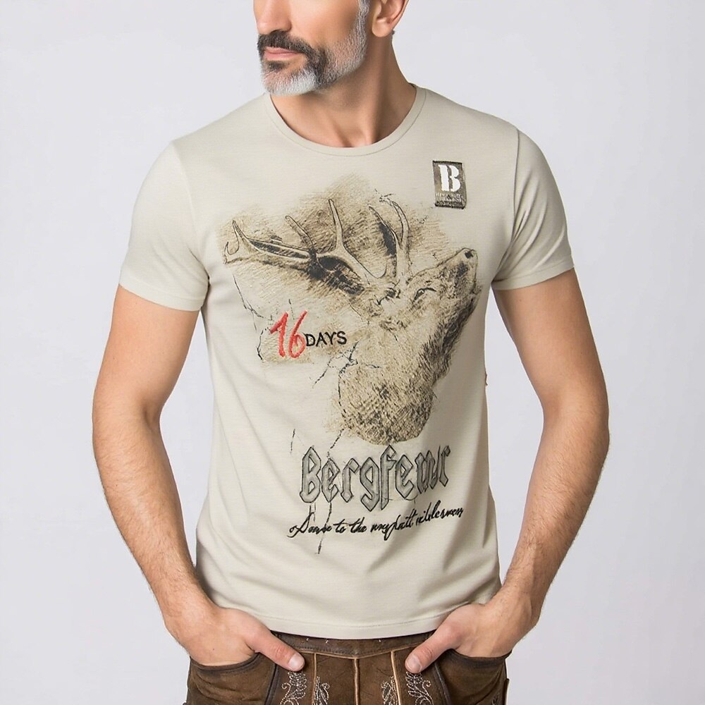 Oktoberfest Bergfeuer Graphic T-shirt