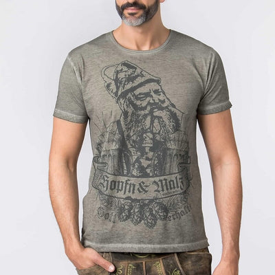 Oktoberfest Beer Brewer Print Graphic T-shirt