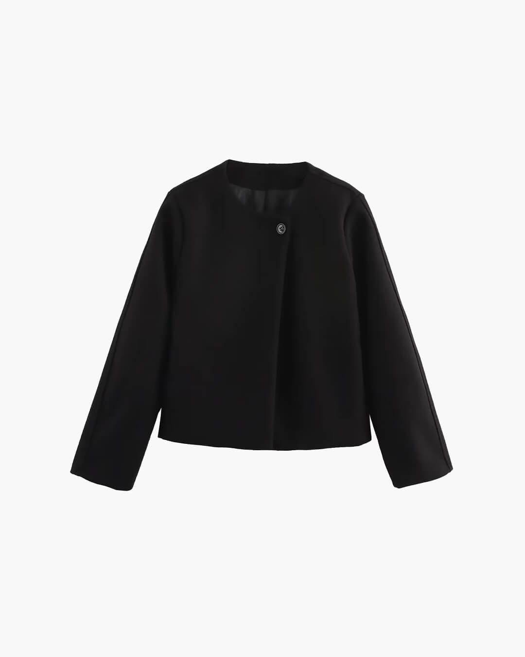 Silene | Kurzjacke Mit Rundhalsausschnitt