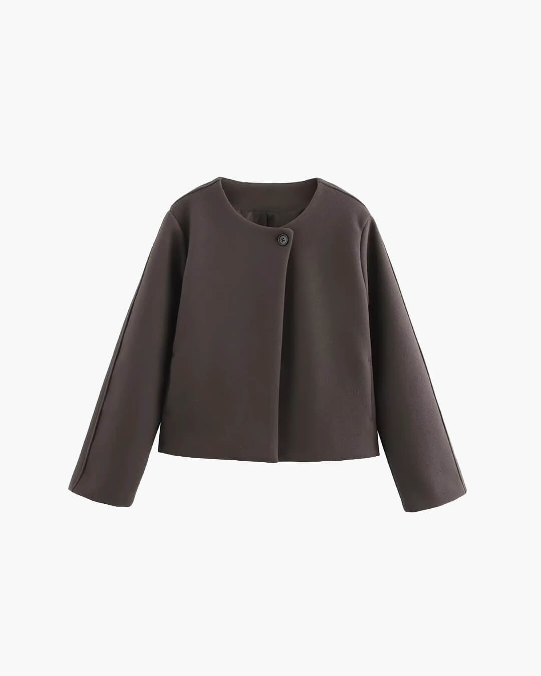 Silene | Kurzjacke Mit Rundhalsausschnitt