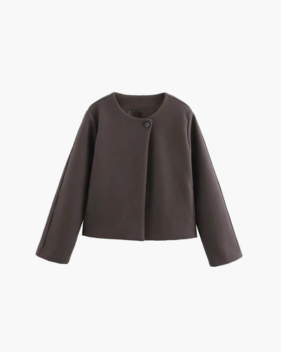 Silene | Kurzjacke Mit Rundhalsausschnitt