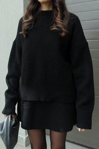 Helene | Zweiteiliges Set aus weichem Strickstoff