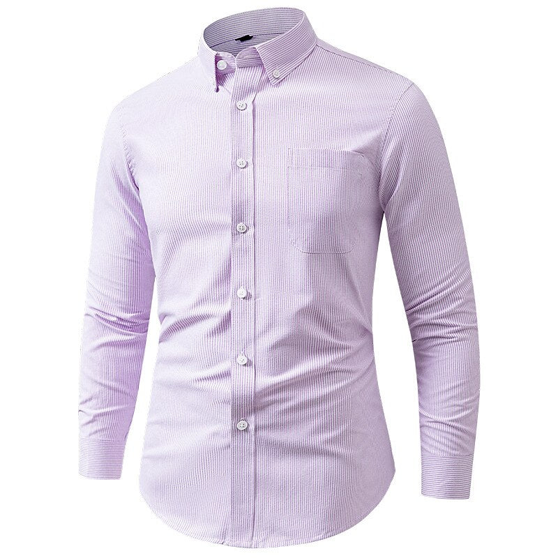 Men's Oktoberfest Striped Cotton Shirt