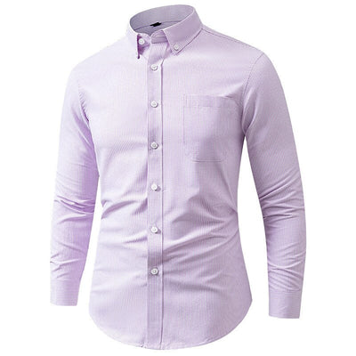 Men's Oktoberfest Striped Cotton Shirt