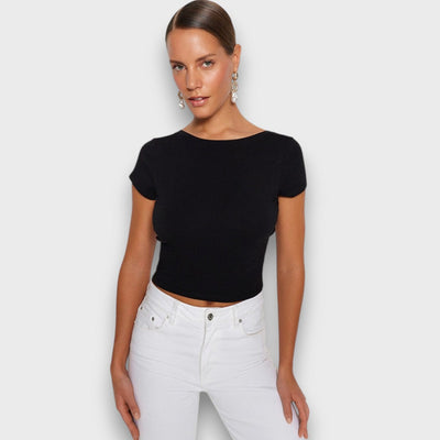 Piana – Figurnahes Top mit offenem Rücken