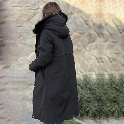 Frostra™ - Damen Winterjacke mit Kapuze und Weichem Kragen