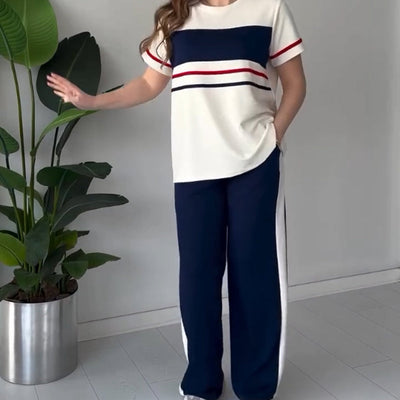 Bryaska – Lässiges T-Hemd Und Hosen Satz