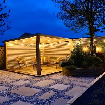 CozyDrape Light - Wasserdichte LED-Lichterkette für den Außenbereich