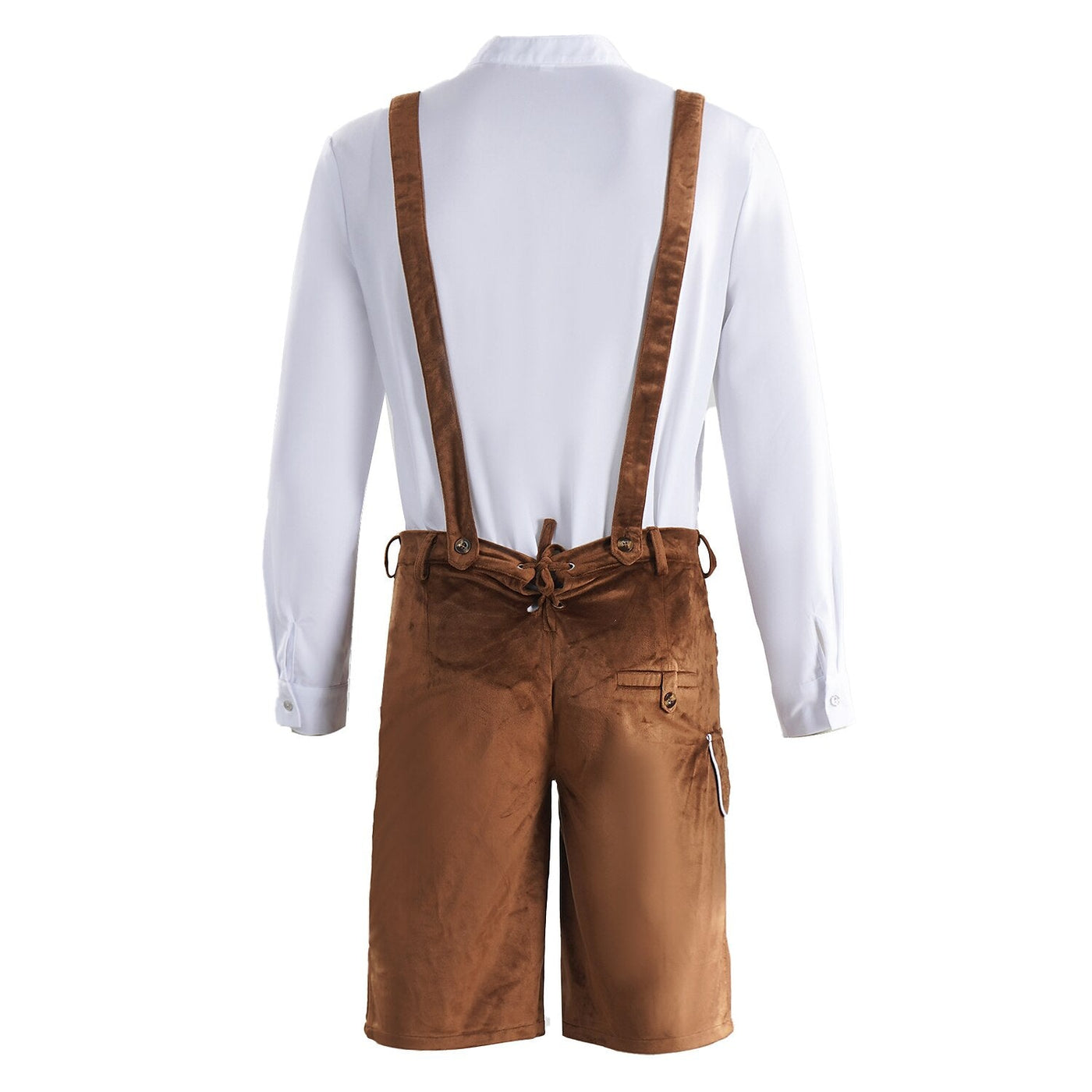 Men's Oktoberfest Set with Shirt & Lederhosen