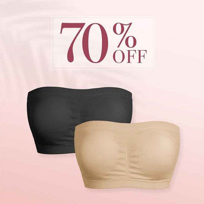 Kabelloser trägerloser bh