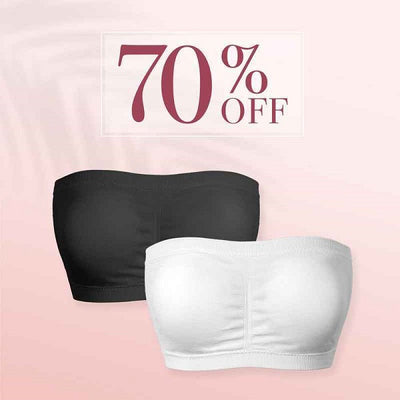 Kabelloser trägerloser bh