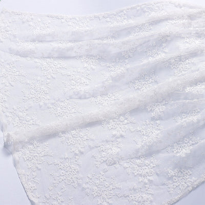 Oktoberfest Green Embroidered Dirndl Dress with Lace Apron