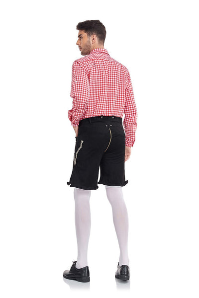 Oktoberfest Men's Lederhosen Set with Shirt