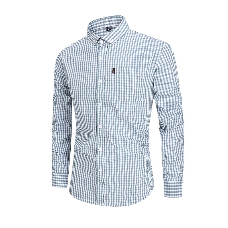 Men's Oktoberfest Gingham Long Sleeve Shirt
