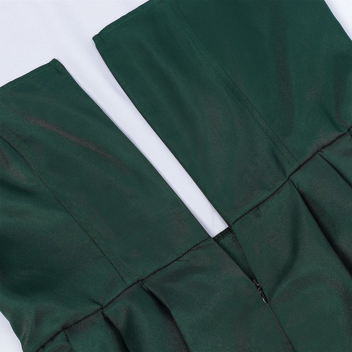 Oktoberfest Burgundy Green Blue Dirndl Dress with Apron and Blouse