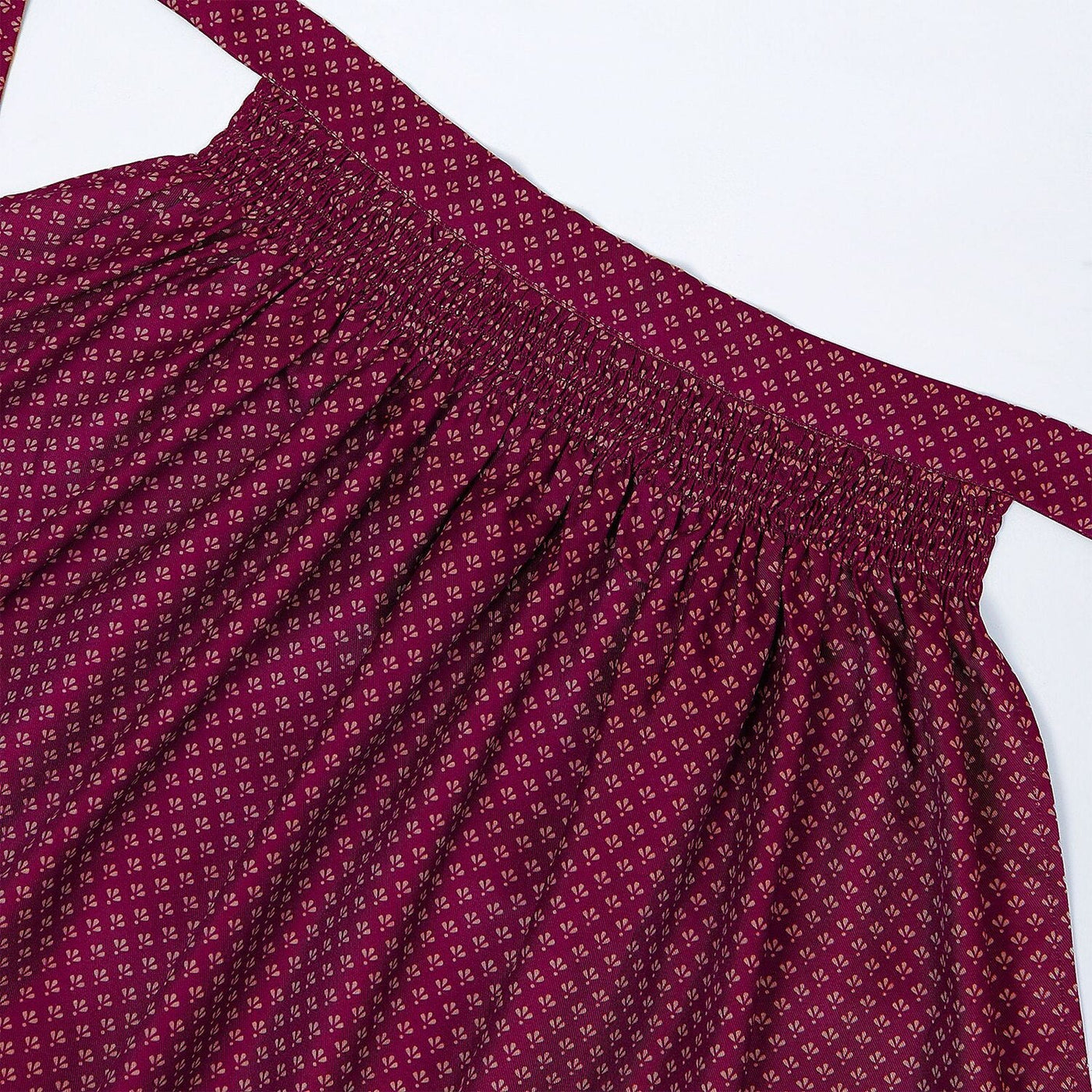 Oktoberfest Burgundy Green Blue Dirndl Dress with Apron and Blouse