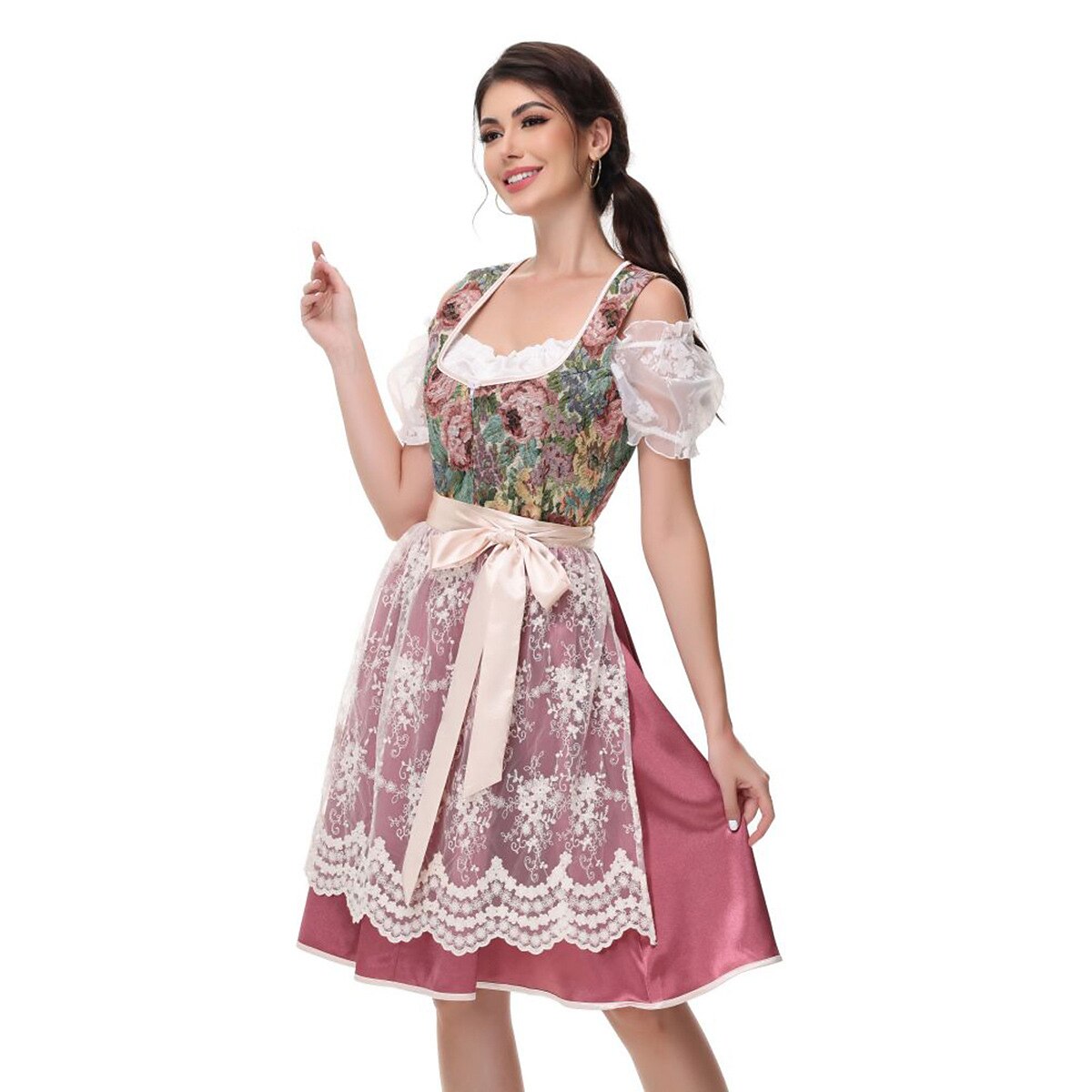 Oktoberfest German Dirndl Traditional Style Dress