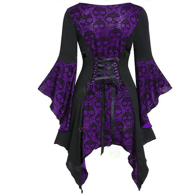 Renaissance Gothic Witch Dress Medieval Vampire Costume