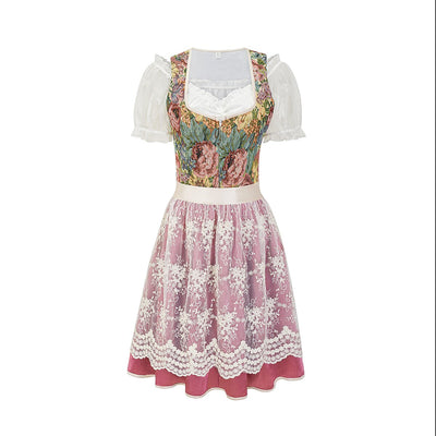 Oktoberfest German Dirndl Traditional Style Dress