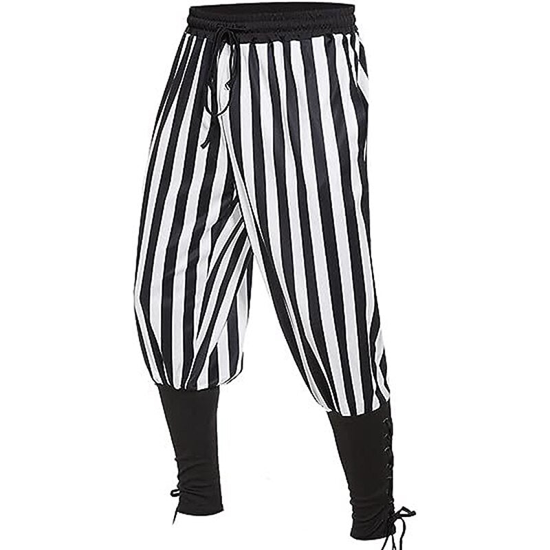 Landsknecht Style Stripes Pants