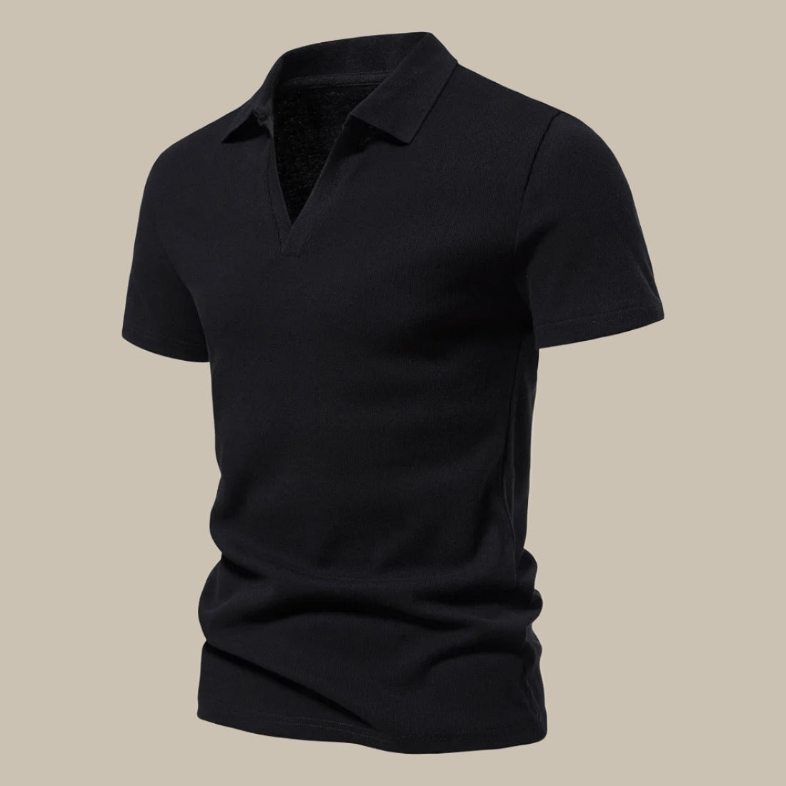 Poloshirt für Herren - Premium Gestricktes Kurzarm Polo für den Sommer