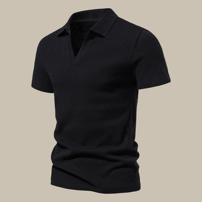 Poloshirt für Herren - Premium Gestricktes Kurzarm Polo für den Sommer
