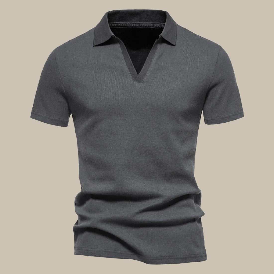 Poloshirt für Herren - Premium Gestricktes Kurzarm Polo für den Sommer